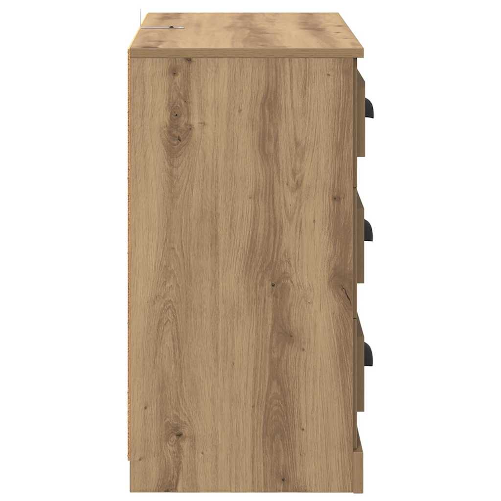 Sideboards 2 pcs Artisan Oak 70 x 35.5 x 67.5 cm