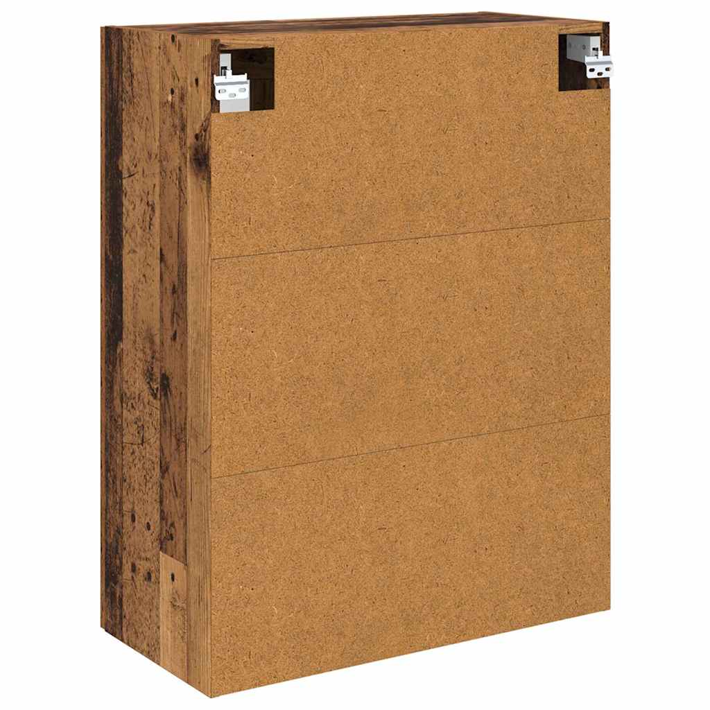 Wall Cabinets 2 pcs Old Wood 69.5 x 34 x 90 cm Engineered Wood