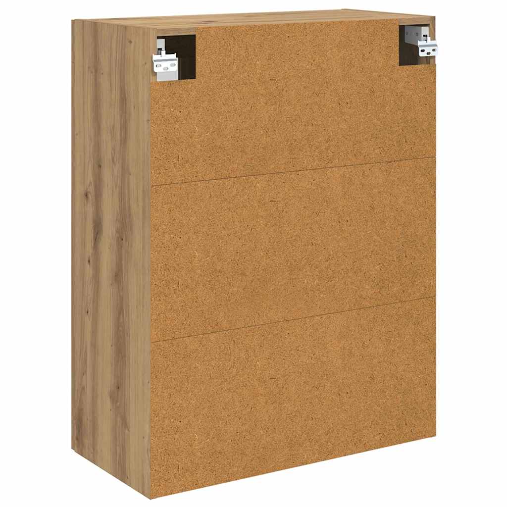 Wall Cabinets 2 pcs Artisan Oak 69.5 x 34 x 90 cm
