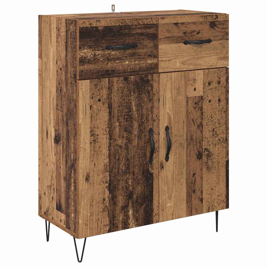 Highboard Old Wood 69.5 x 34 x 90 cm Engineered Wood