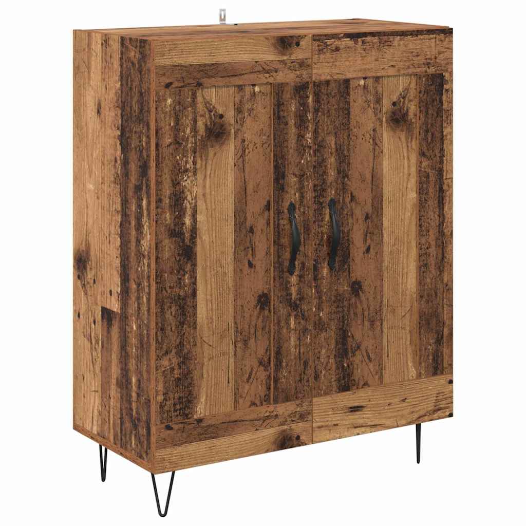 Highboard Old Wood 69.5 x 34 x 90 cm Engineered Wood