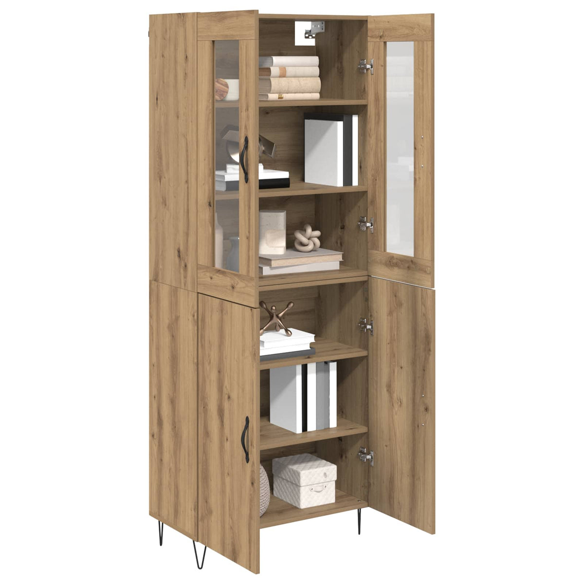 Highboard Artisan Oak 69.5 x 34 x 90 cm Engineered Wood