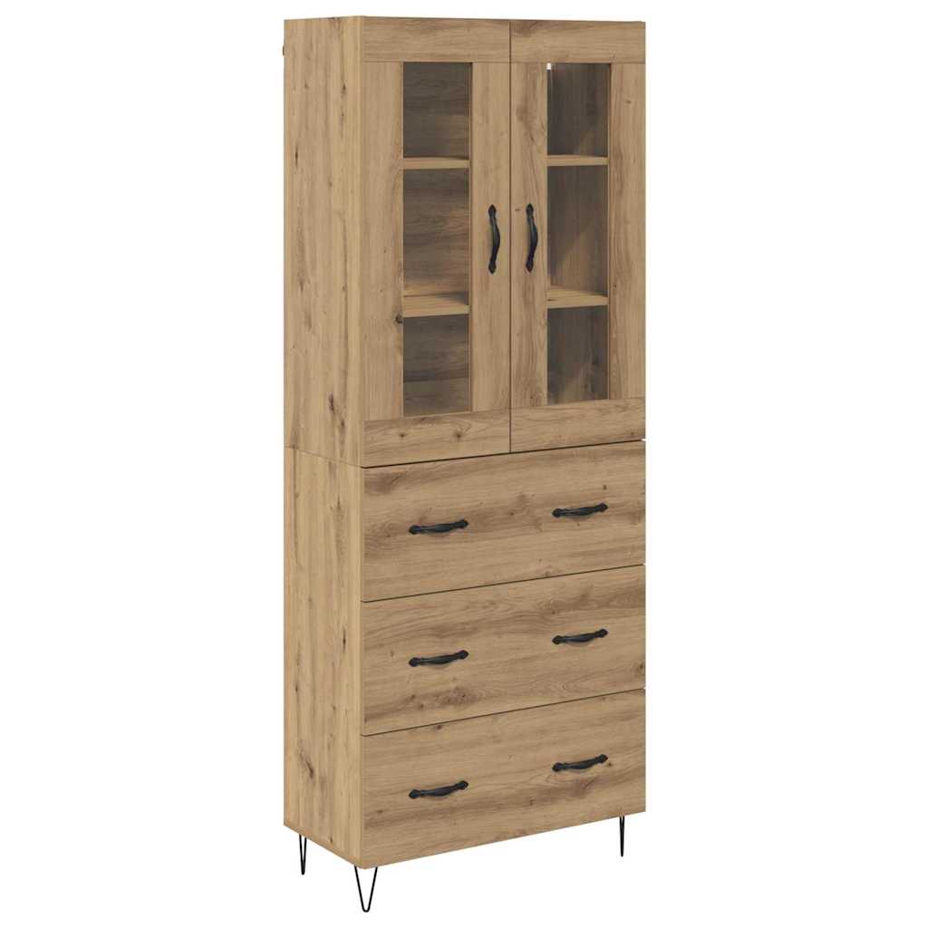 Highboard Artisan Oak 69.5 x 34 x 90 cm Engineered Wood