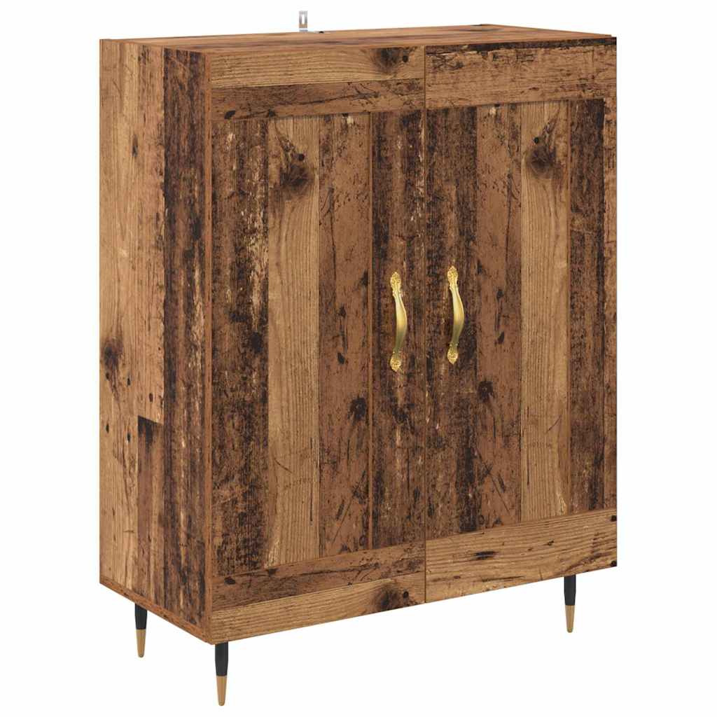 Highboard Old Wood 69.5 x 34 x 90 cm Engineered Wood