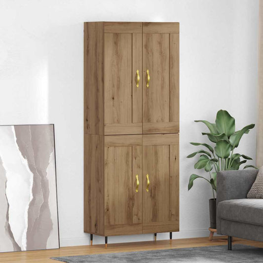 Highboard Artisan Oak 69.5 x 34 x 90 cm Engineered Wood