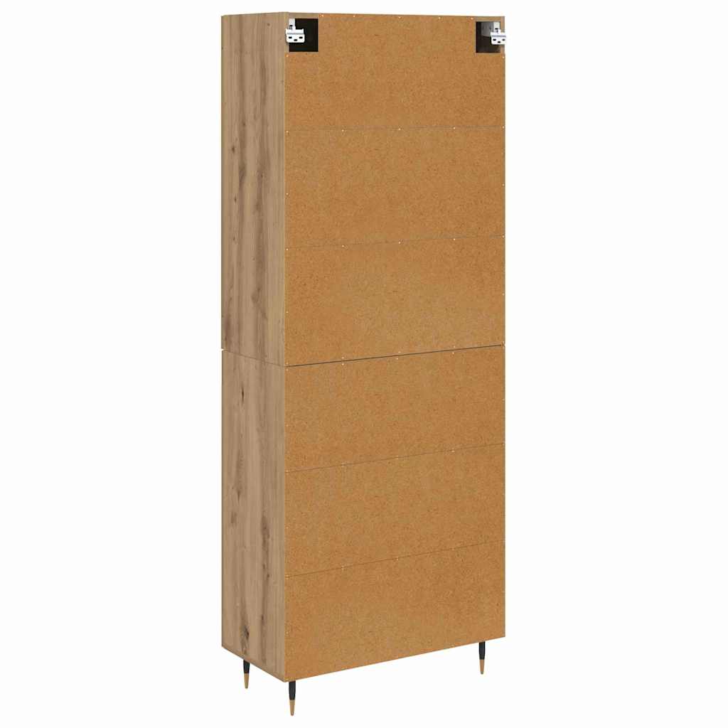 Highboard Artisan Oak 69.5 x 34 x 90 cm Engineered Wood