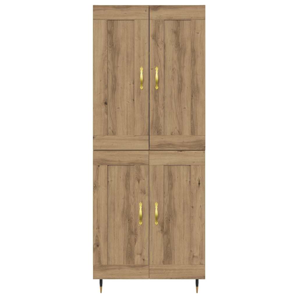 Highboard Artisan Oak 69.5 x 34 x 90 cm Engineered Wood