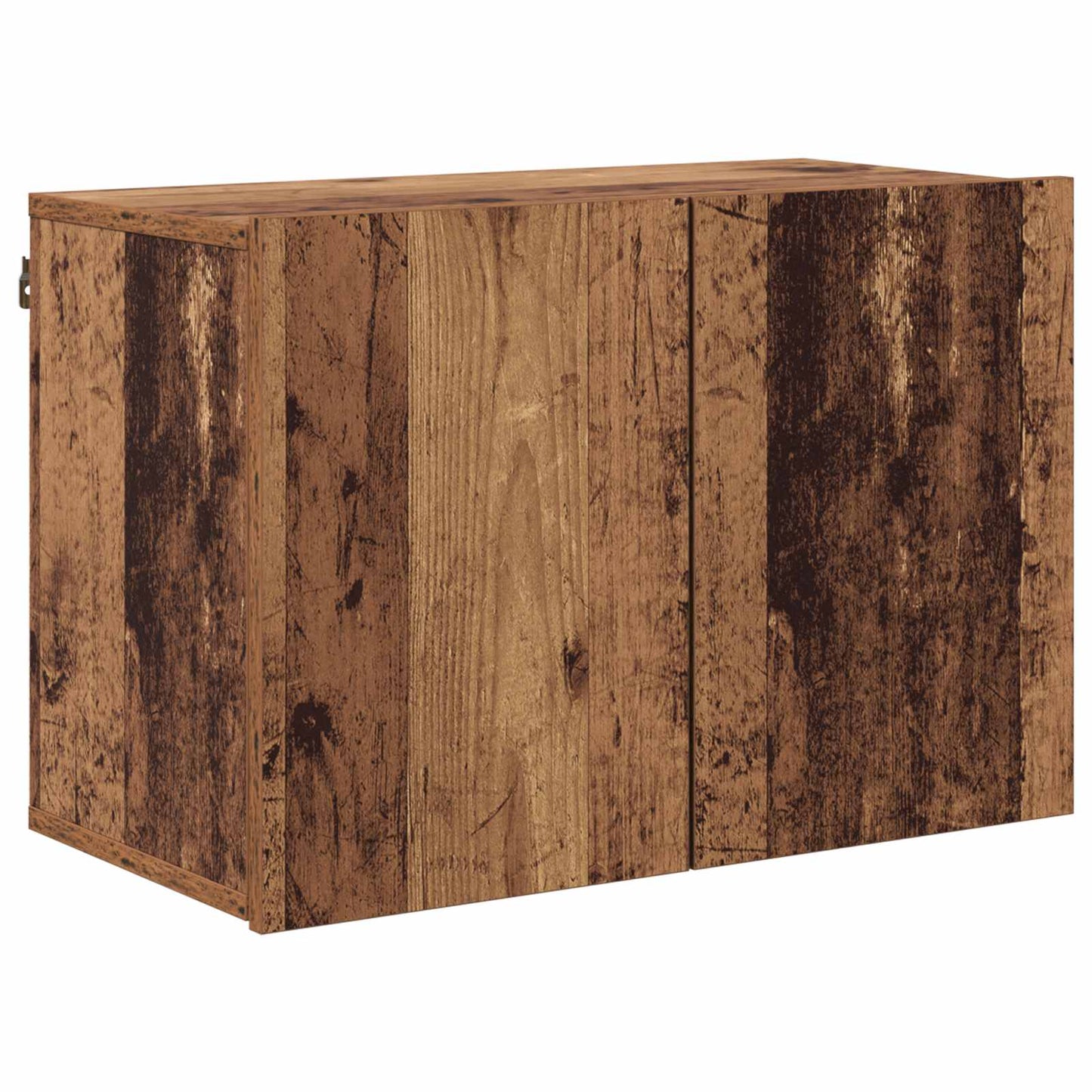 TV Wall Unit 5 pcs Old Wood Engineered Wood