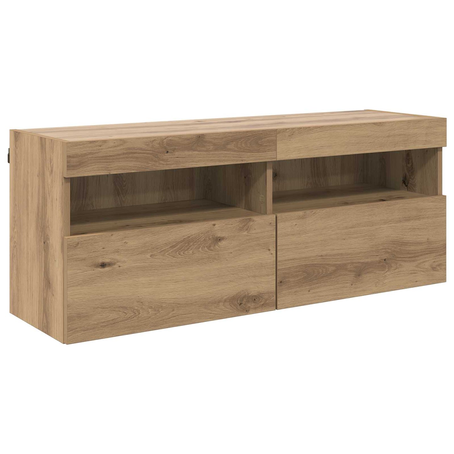 TV Wall Units Wall-mounted 6 pcs Old Wood Engineered Wood