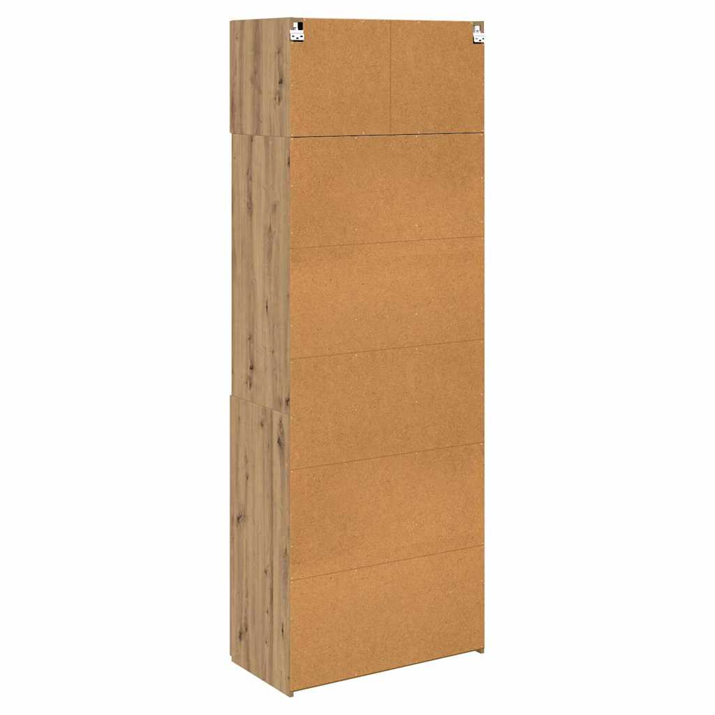 Storage Cabinet Artisan Oak 80 x 42.5 x 225 cm Engineered Wood