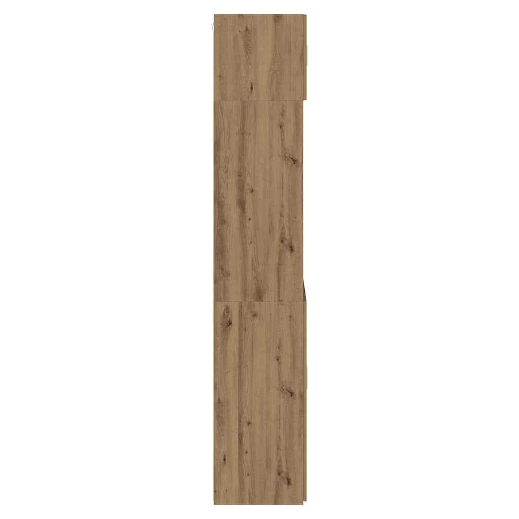 Storage Cabinet Artisan Oak 80 x 42.5 x 225 cm Engineered Wood