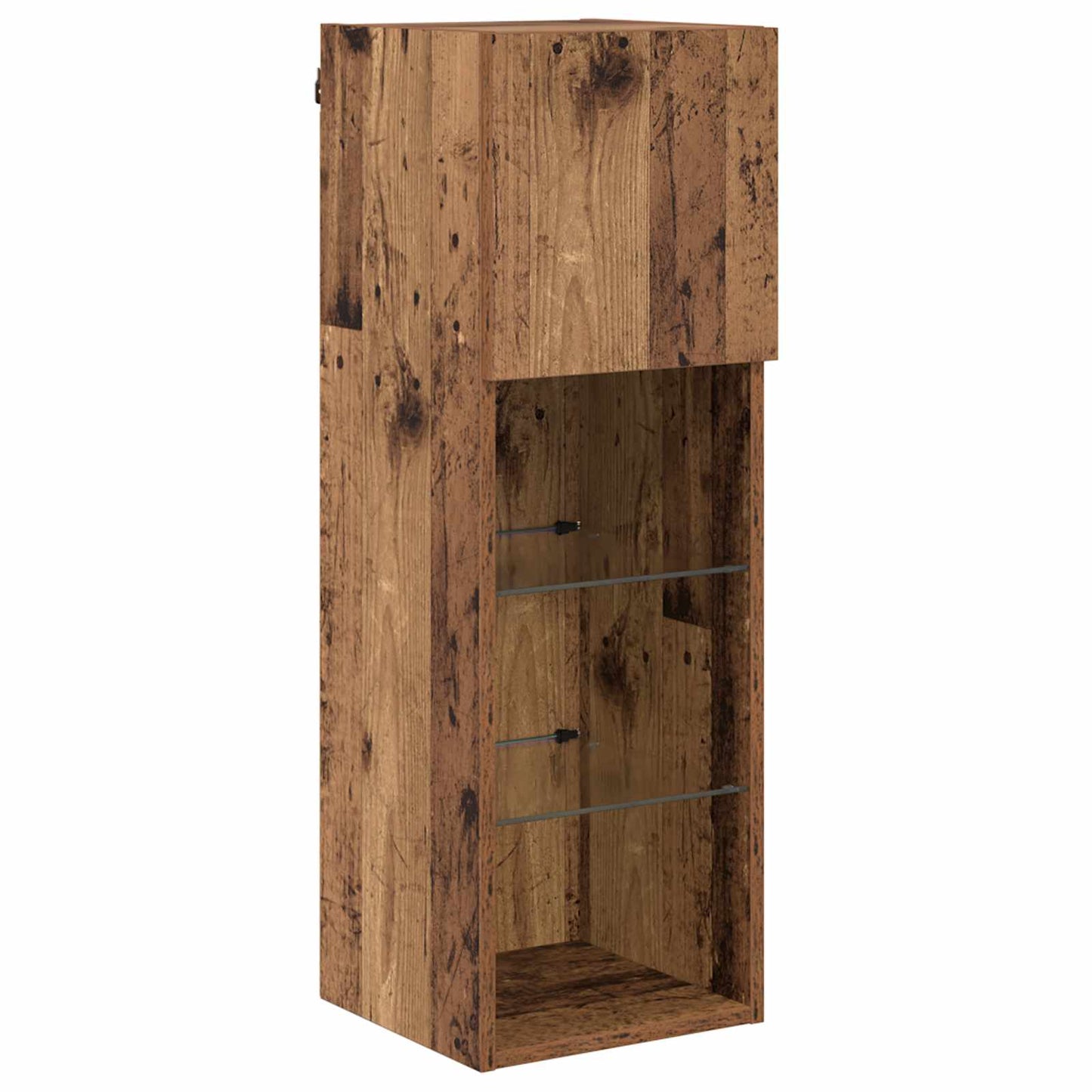 TV Wall Cabinets Wall-mounted 4 pcs Artisan Oak Engineered Wood