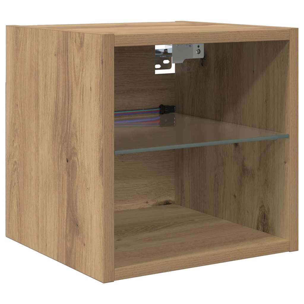 TV Wall Units 8 pcs Artisan Oak Engineered Wood
