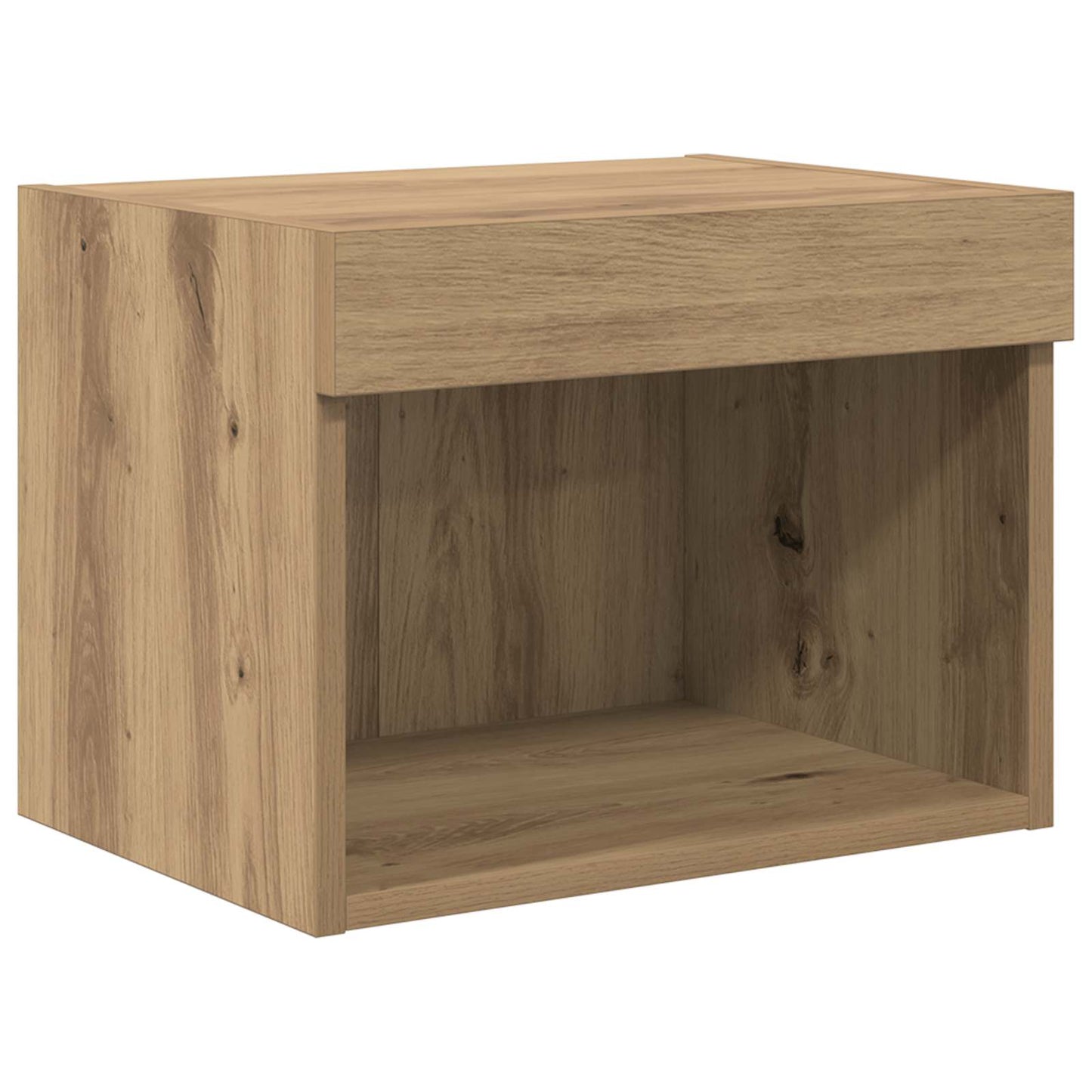 TV Wall Units with LED 5 pcs Artisan Oak Engineered Wood