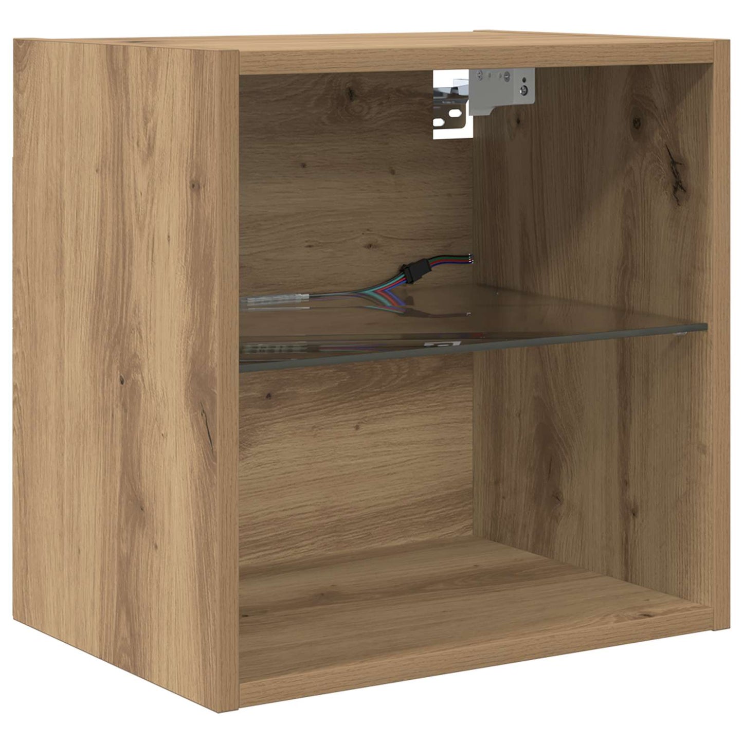 TV Wall Units with LED 5 pcs Artisan Oak Engineered Wood