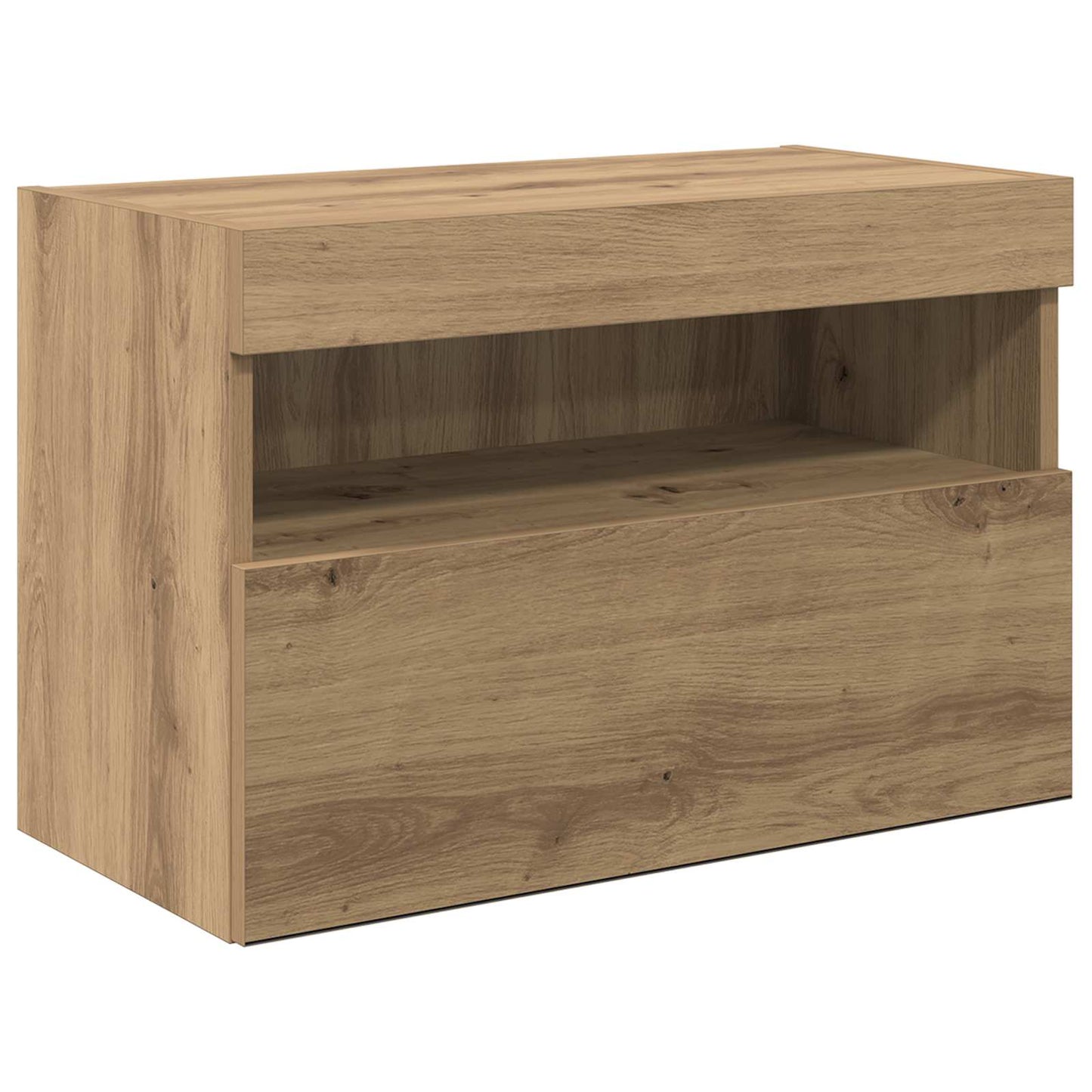 TV Wall Units Wall-mounted 6 pcs Artisan Oak Engineered Wood
