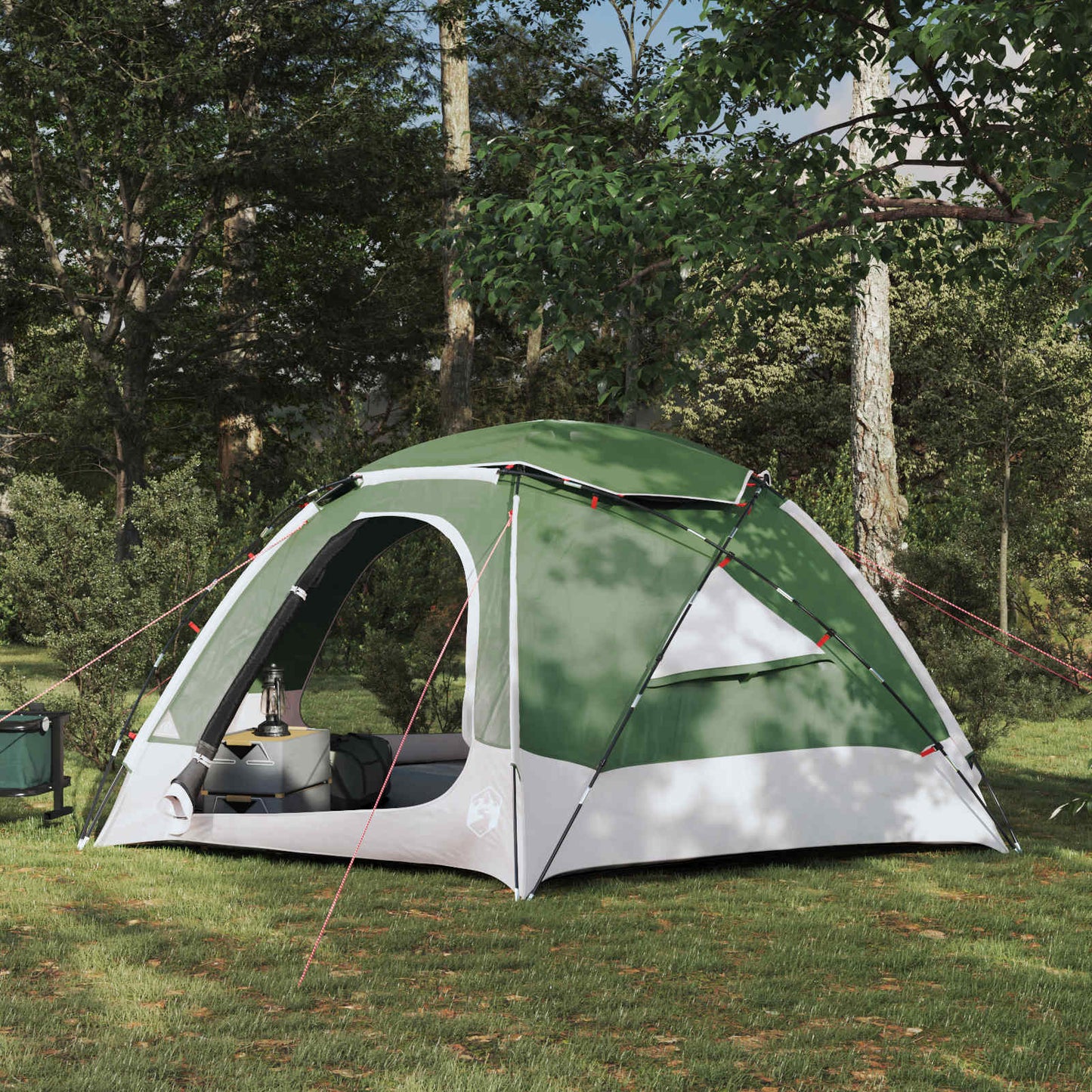 Dome Tent with Removable Rainfly Green 4-Person