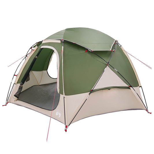 Dome Tent with Removable Rainfly 4-Person Green