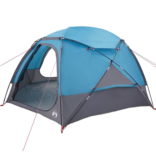 Dome Tent with Removable Rainfly 4-Person Blue