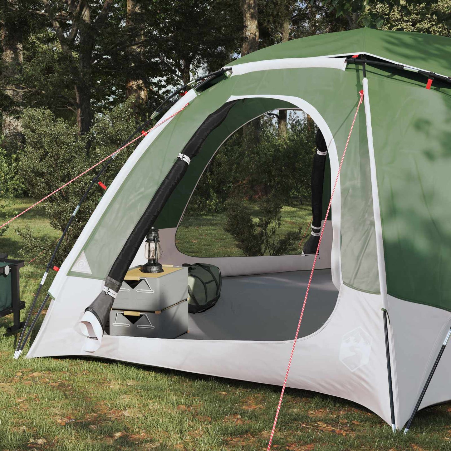 Dome Tent with Removable Rainfly Green 8-Person