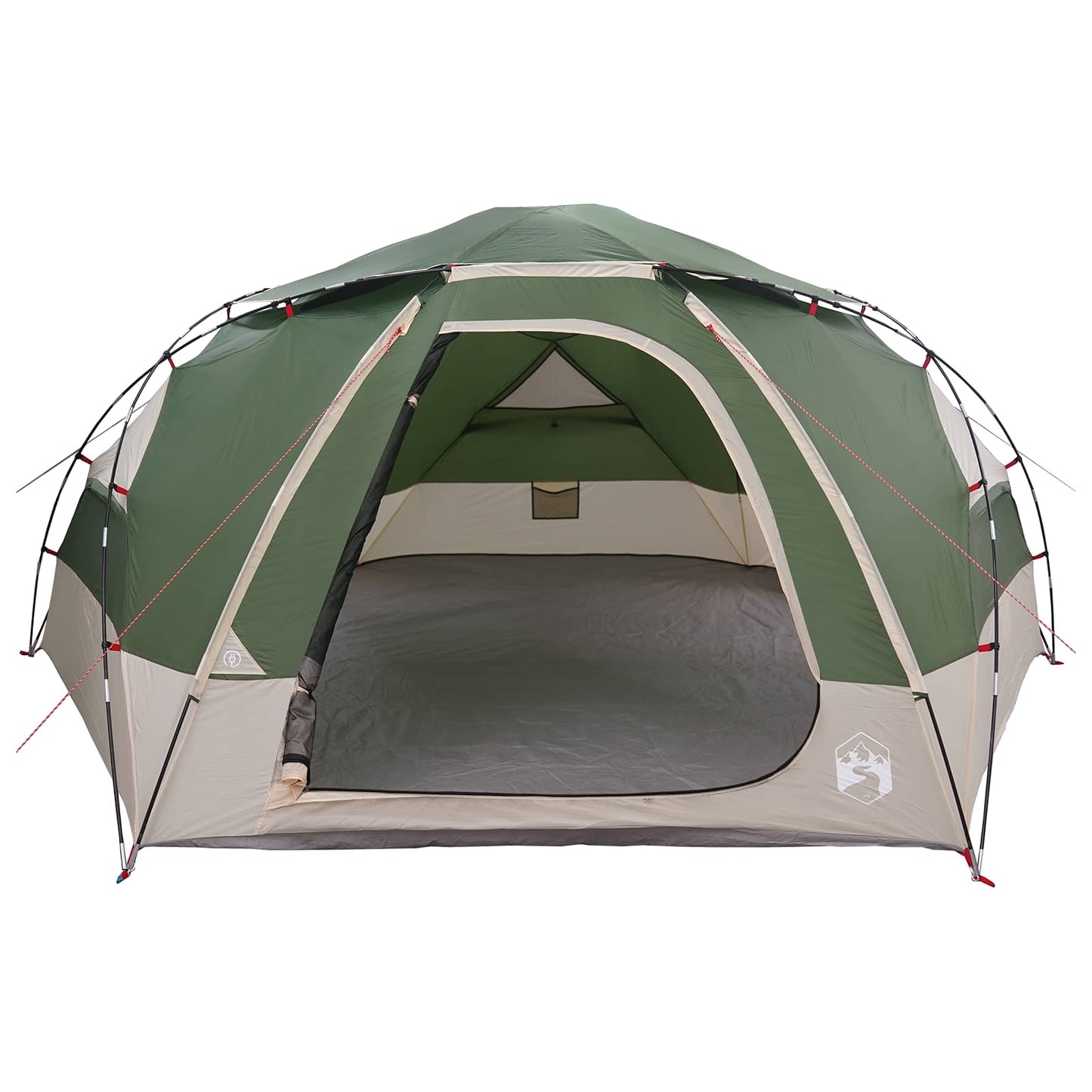 Dome Tent with Removable Rainfly Green 12-Person