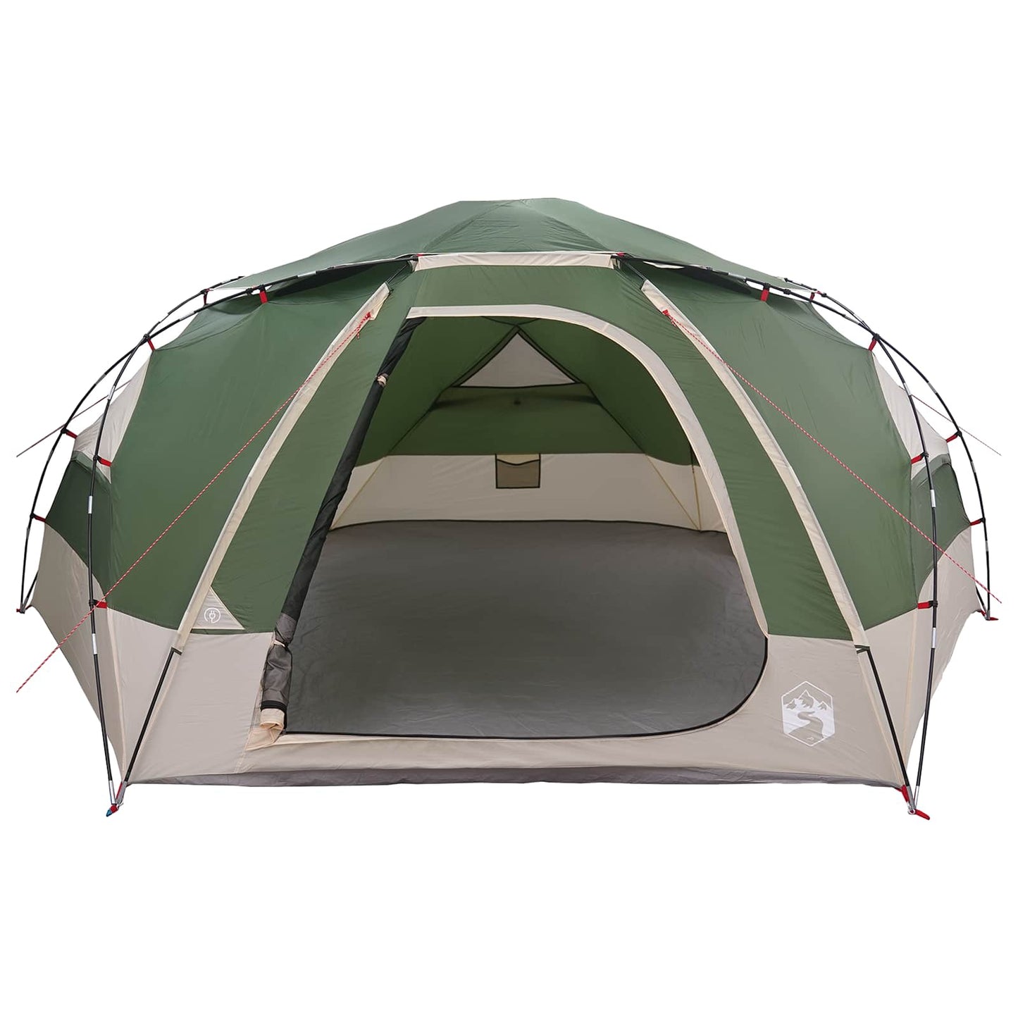 Dome Tent with Removable Rainfly Green 12-Person