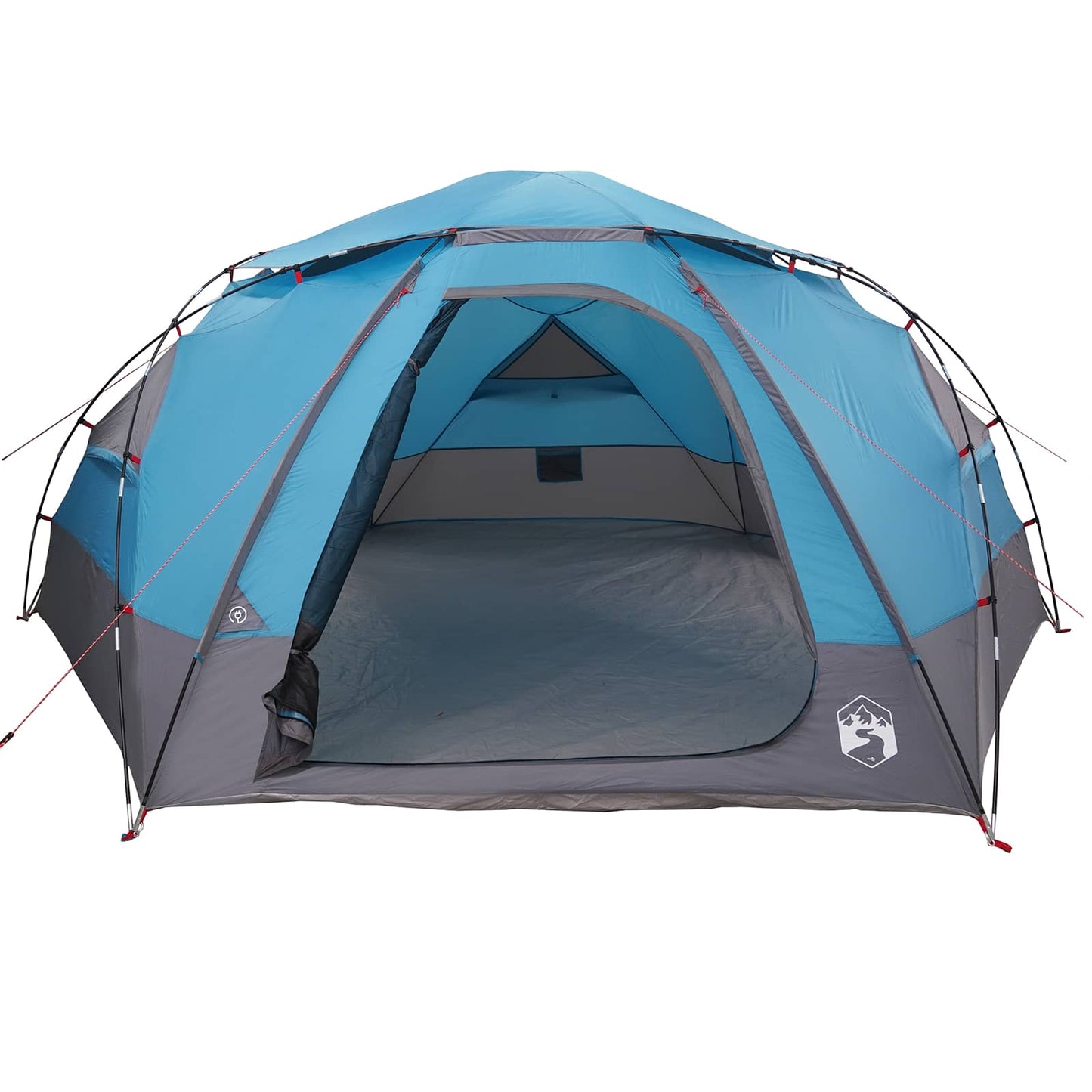 Dome Tent with Removable Rainfly Blue 12-Person