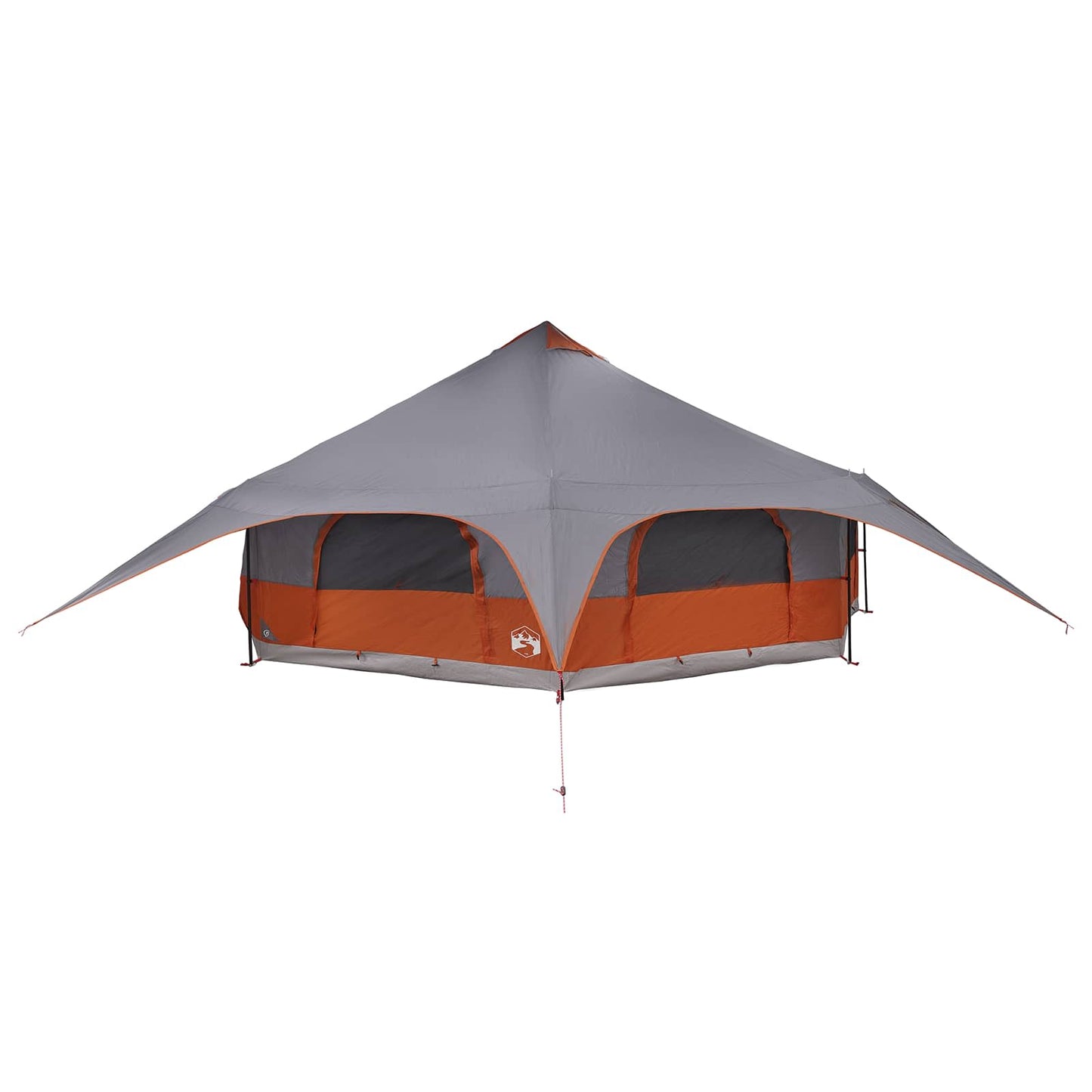 Family Tent Grey and Orange 18-Person