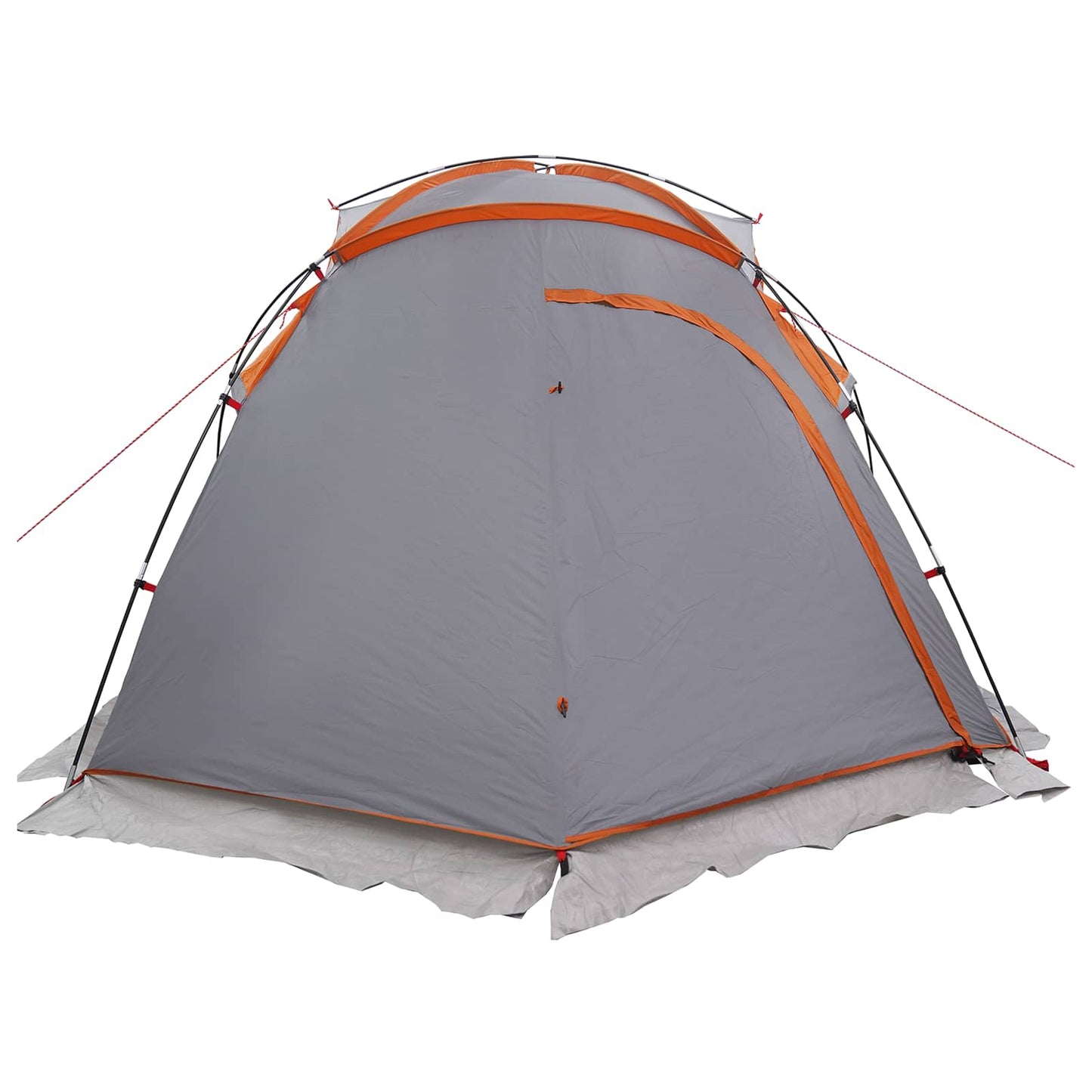 Tunnel Tent Grey and Orange 520 x 260 x 175 cm