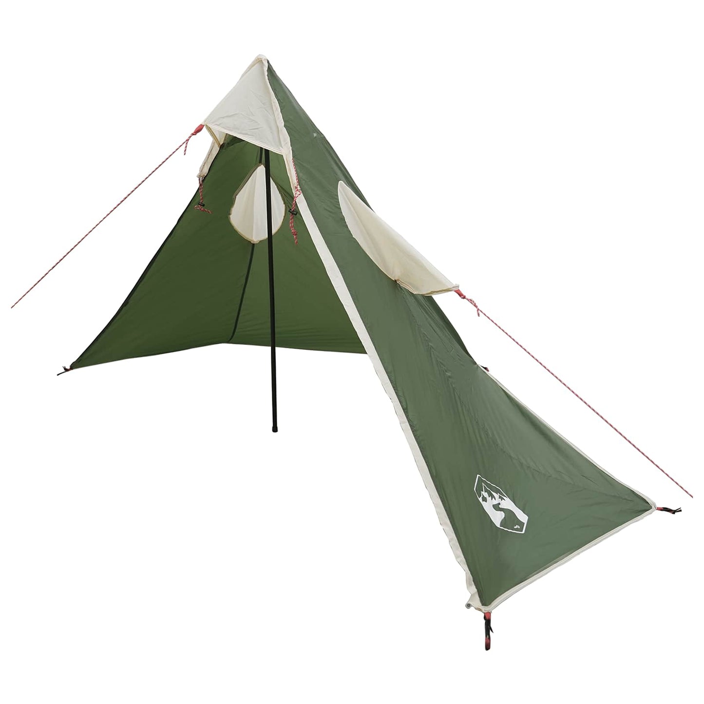 2-in-1 Rain Poncho with Hood Green 262 x 126 x 130 cm