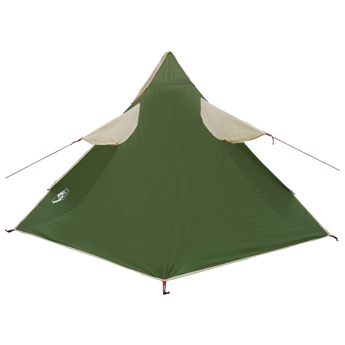 2-in-1 Rain Poncho with Hood Green 262 x 126 x 130 cm