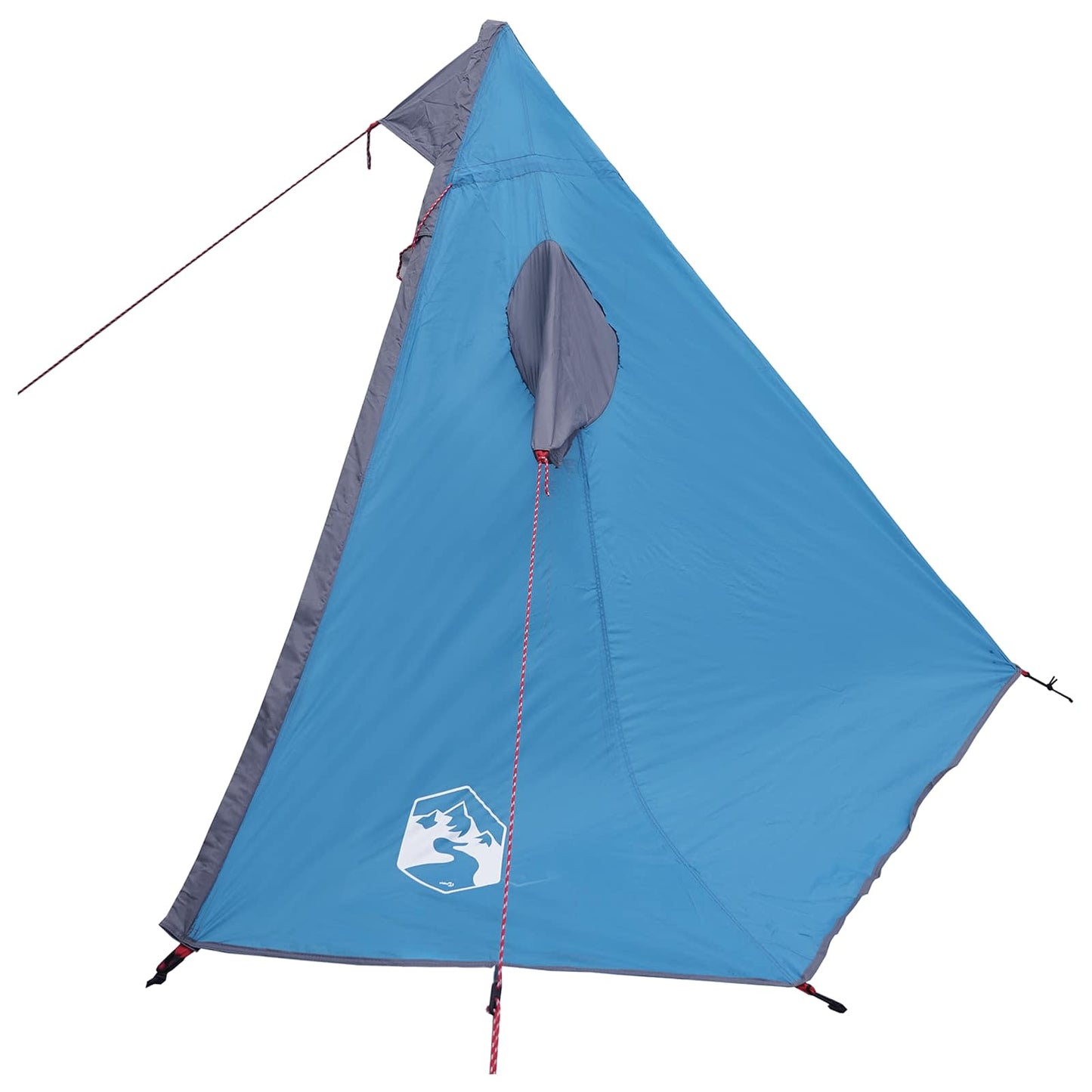 2-in-1 Rain Poncho with Hood Blue 262 x 126 x 130 cm