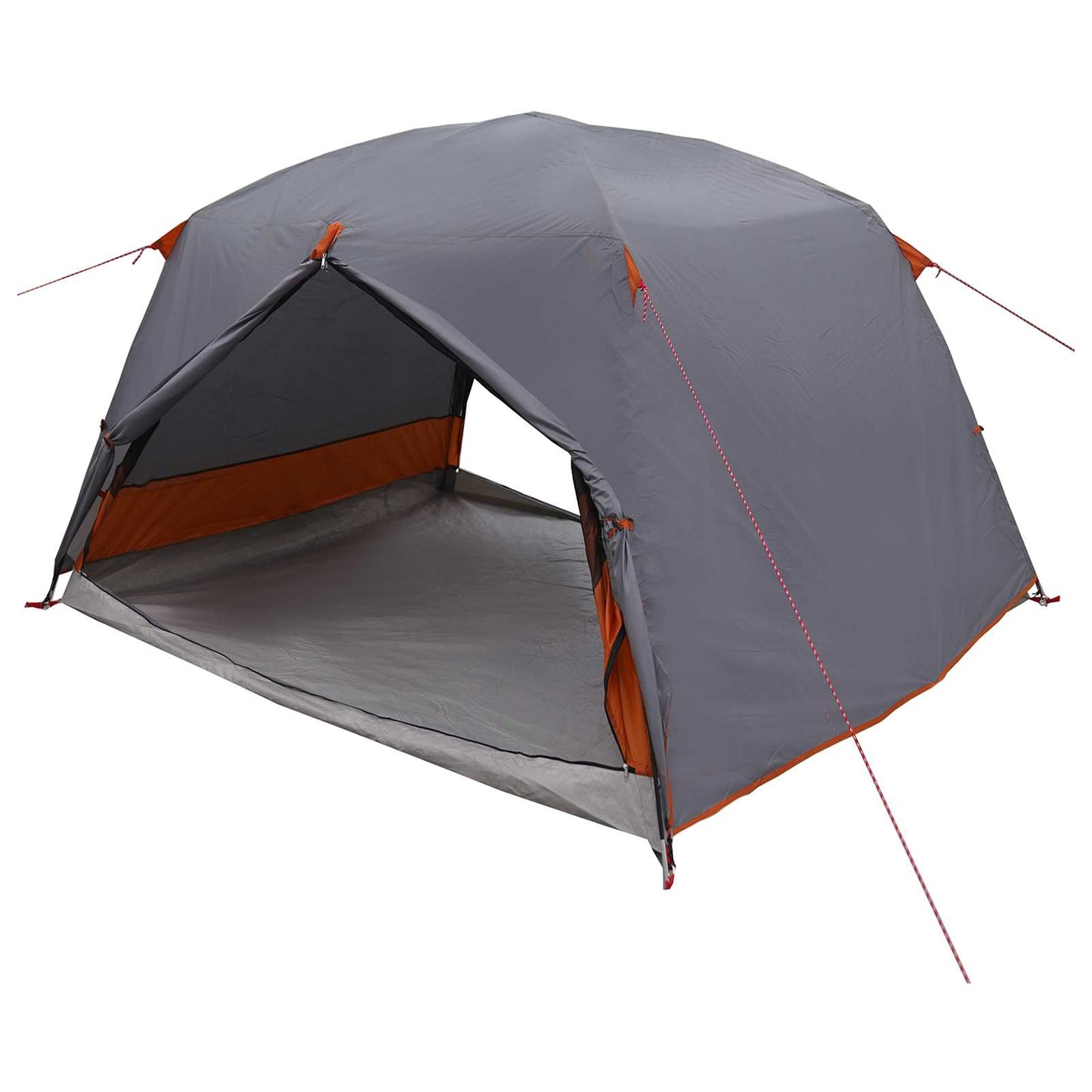 Backpacking Tent Grey and Orange 2-Person