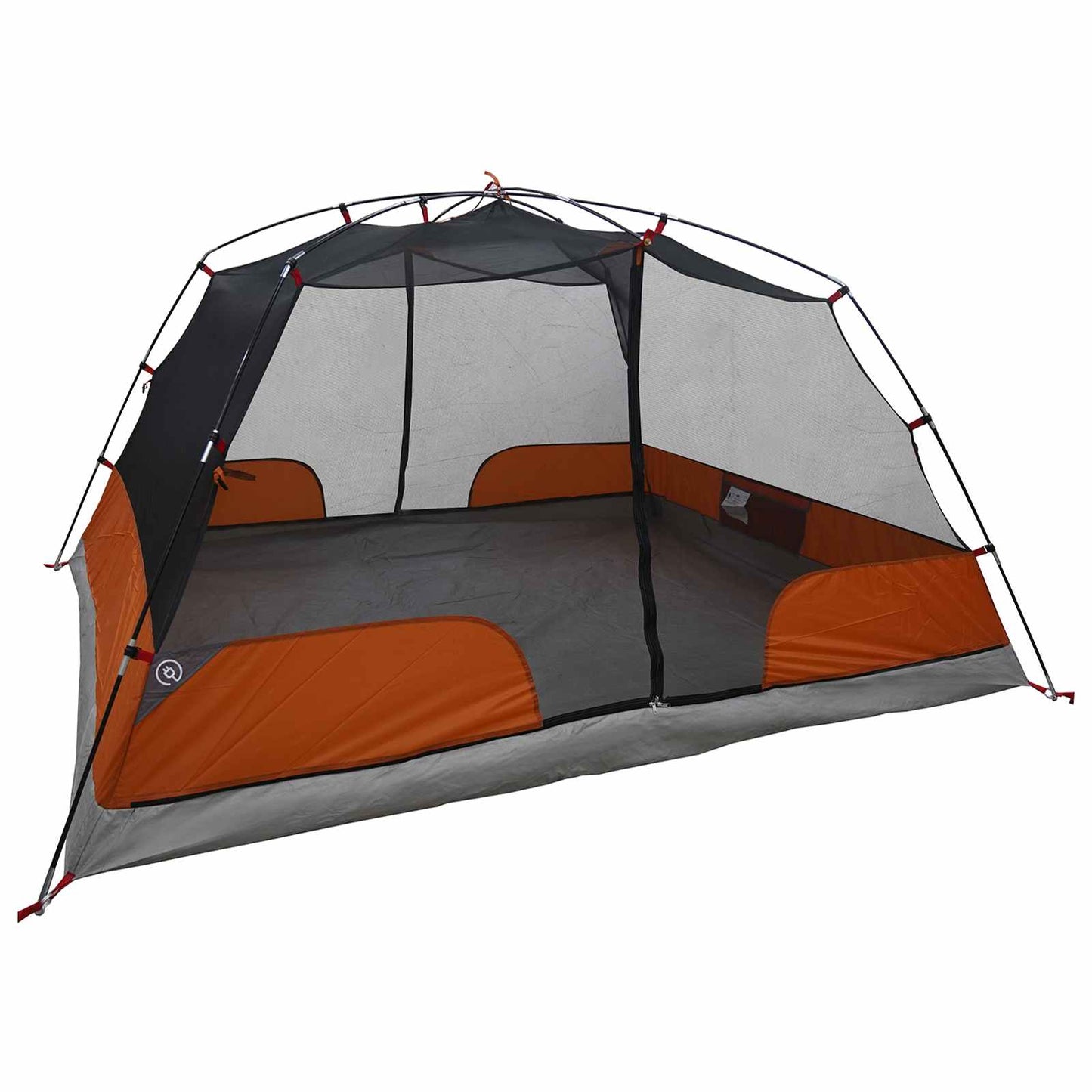 Backpacking Tent Grey and Orange 4-Person