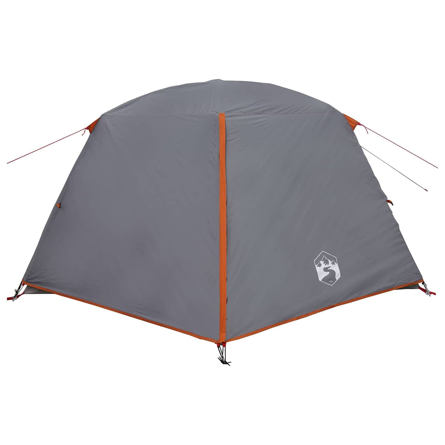 Backpacking Tent Grey and Orange 4-Person