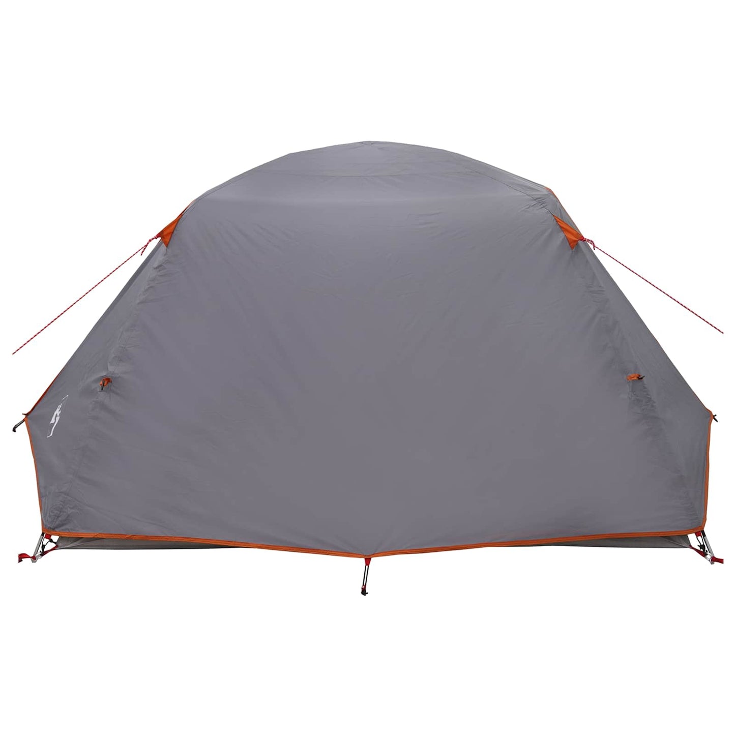 Backpacking Tent Grey and Orange 4-Person