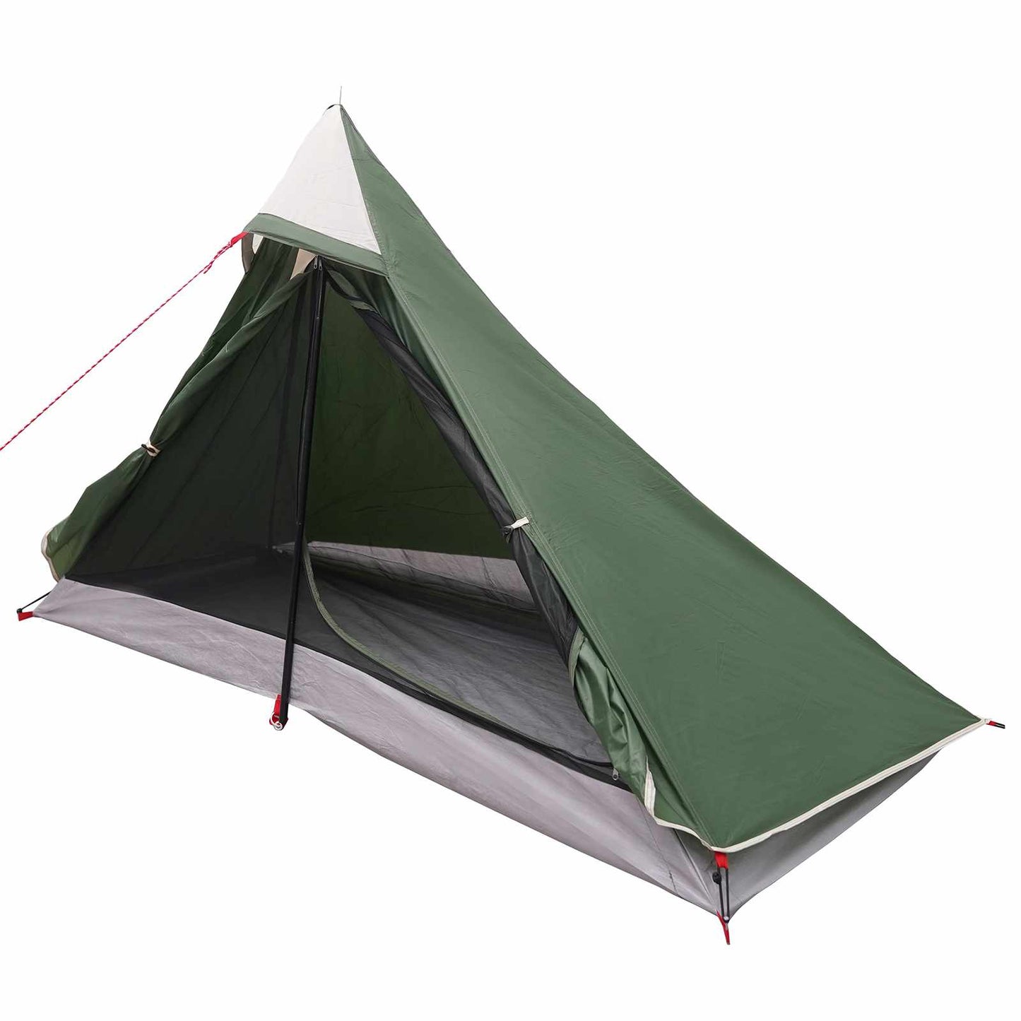 Backpacking Tent Green 222 x 85 x 125 cm