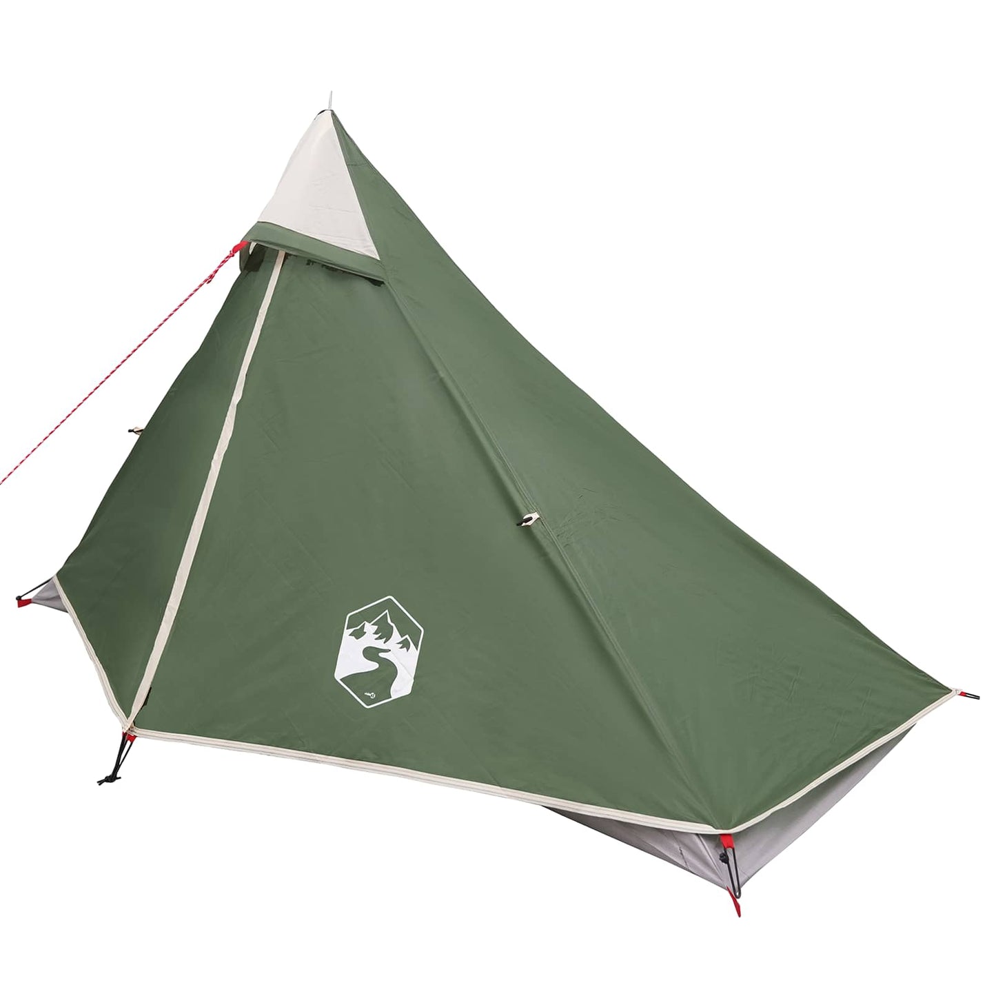 Backpacking Tent Green 222 x 85 x 125 cm