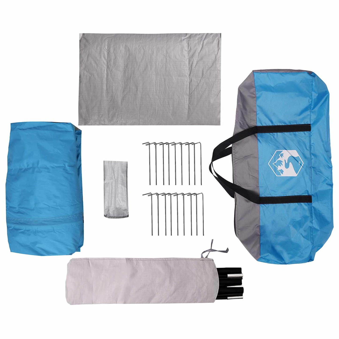 Tunnel Tent Blue 475 x 220 x 192 cm