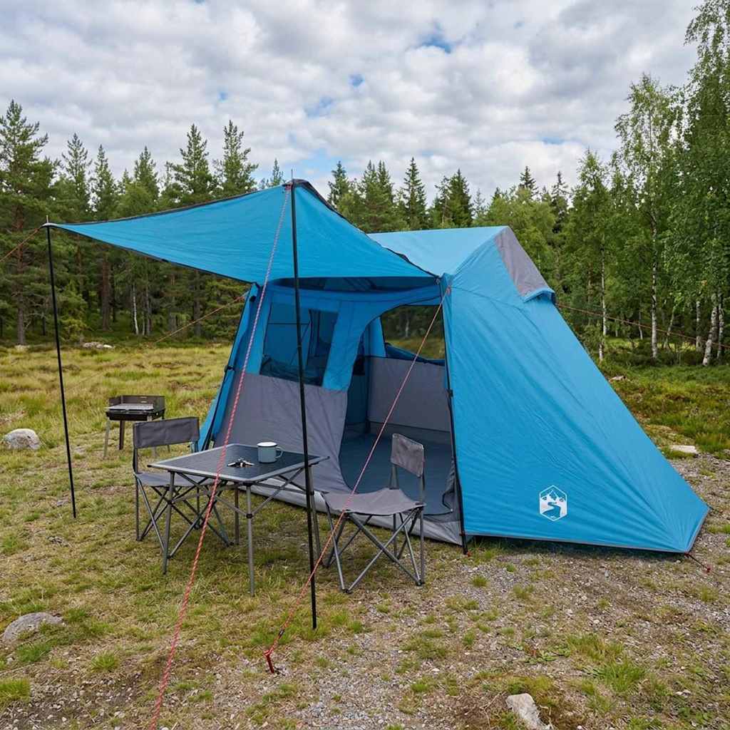 Tunnel Tent Blue 475 x 220 x 192 cm