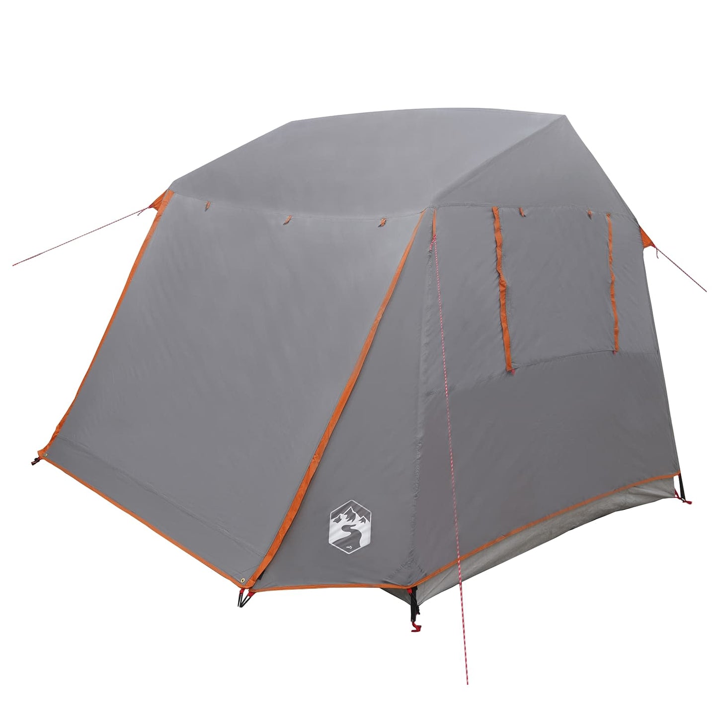 Tunnel Tent Grey and Orange 275 x 240 x 200 cm