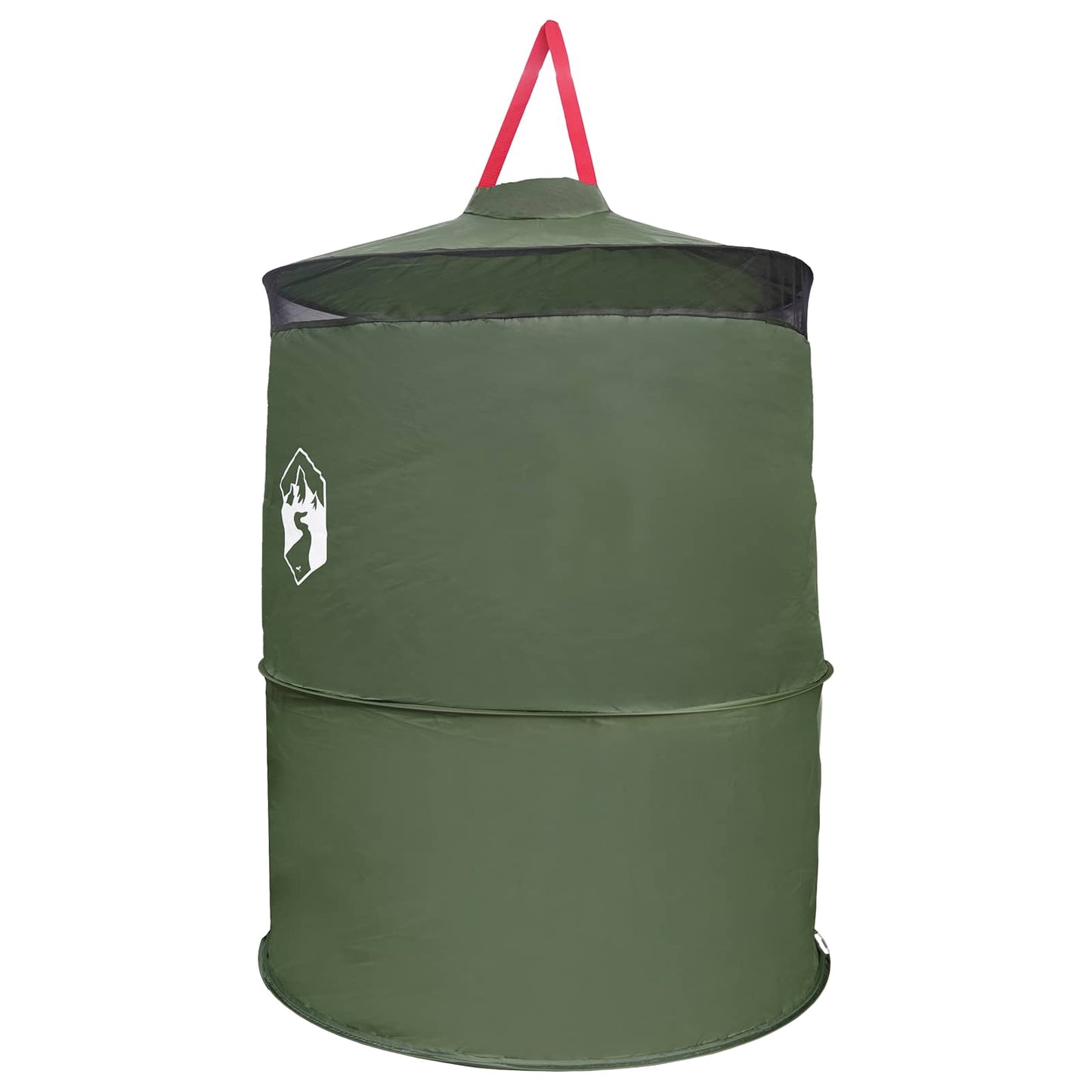Pop-up Toilet Tent with Hanging Rope Green 97 x 126 cm