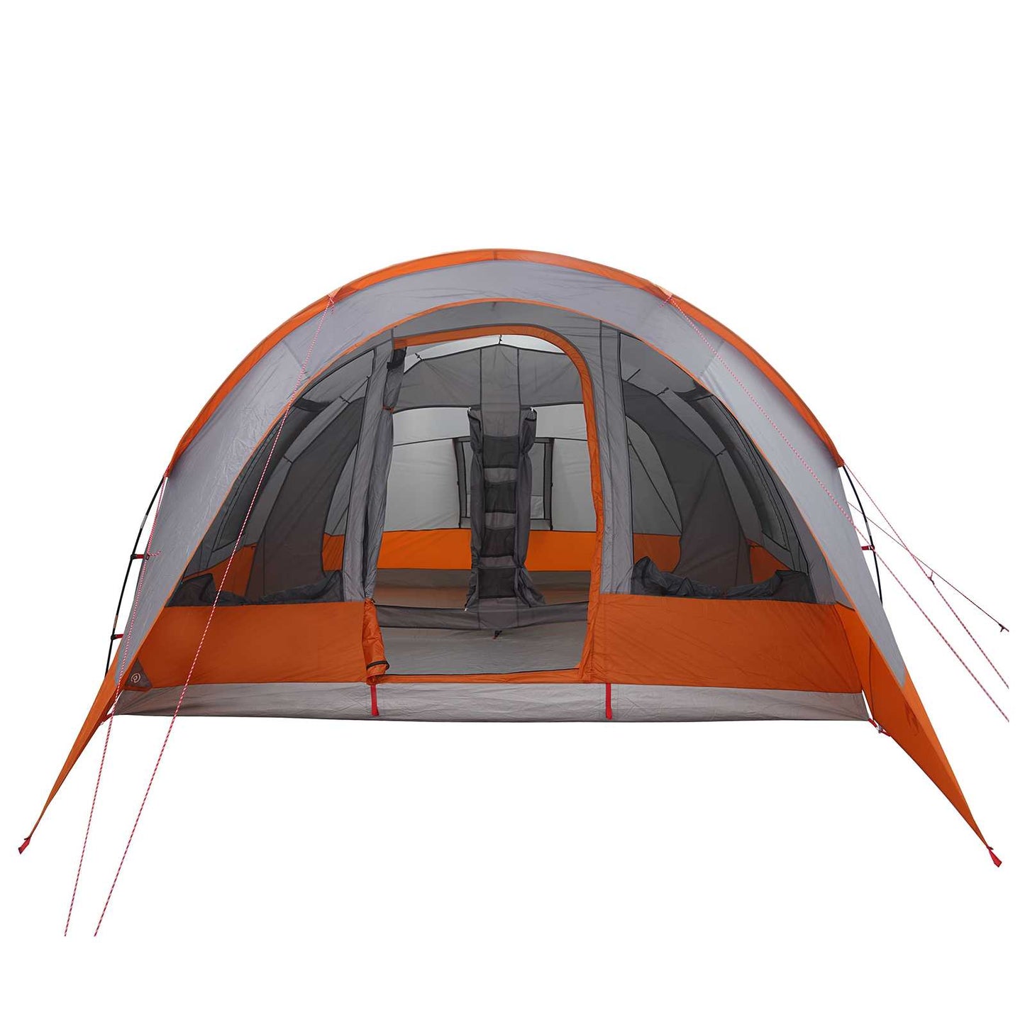 Tunnel Tent Grey and Orange 560 x 395 x 212 cm