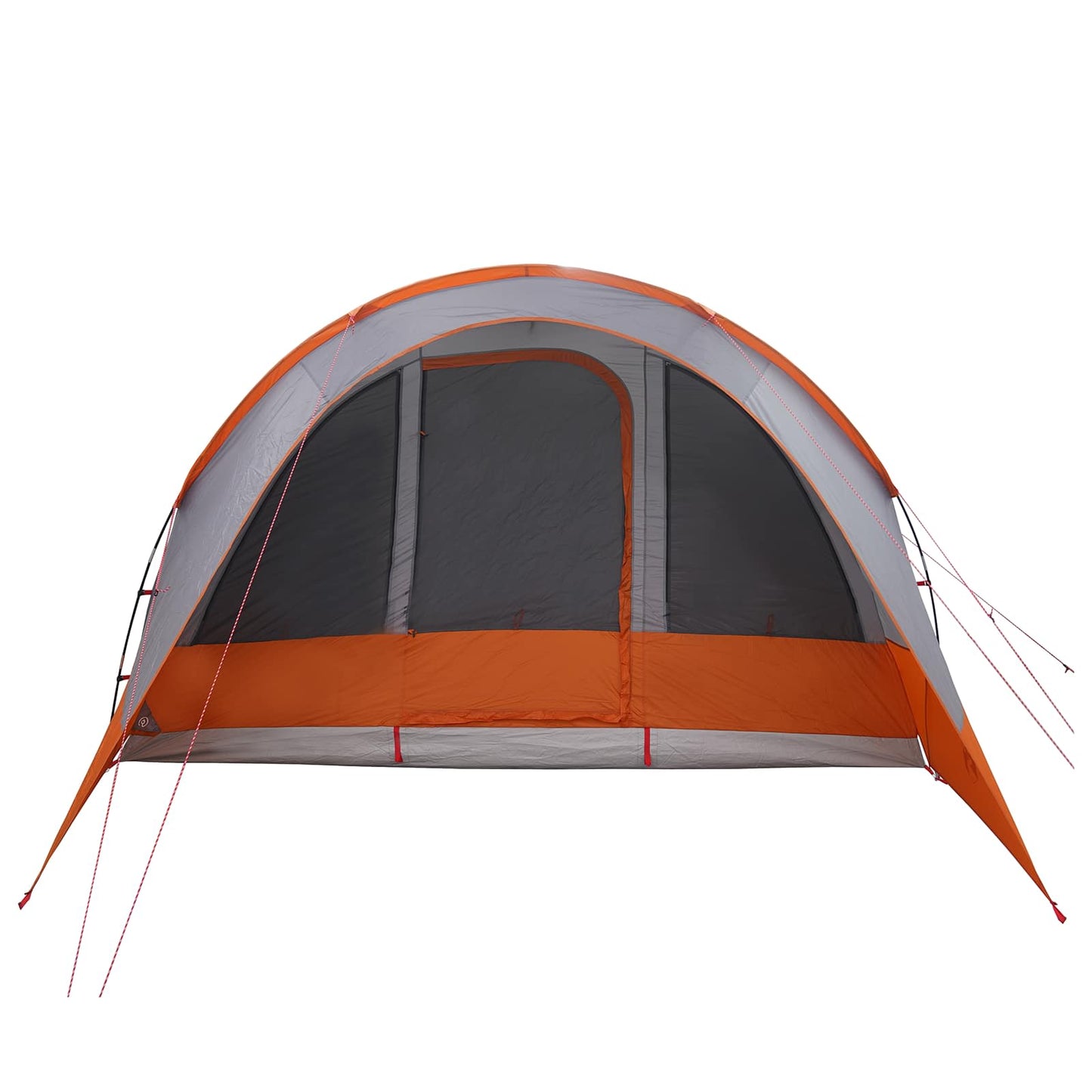 Tunnel Tent Grey and Orange 560 x 395 x 212 cm