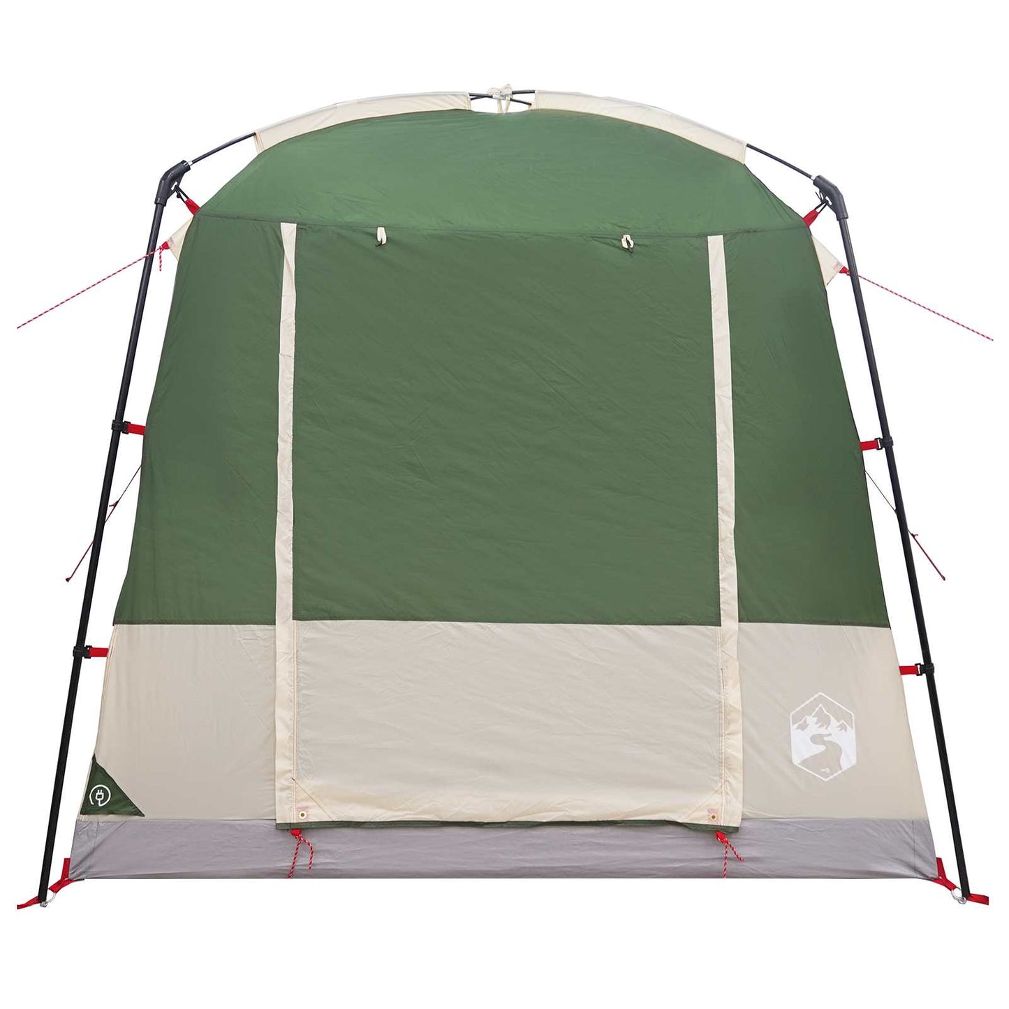 Party Tent Green 4-Person 185T Polyester with PU Coating