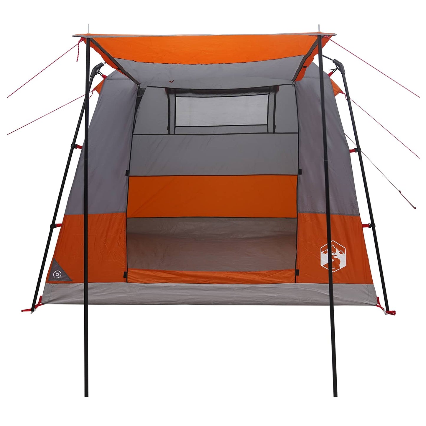 Party Tent Grey and Orange 4-Person