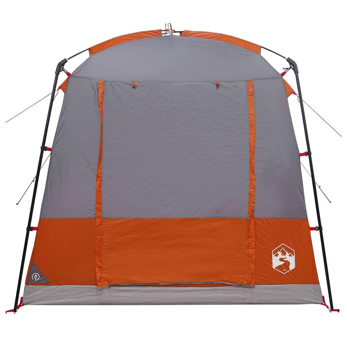 Party Tent Grey and Orange 4-Person