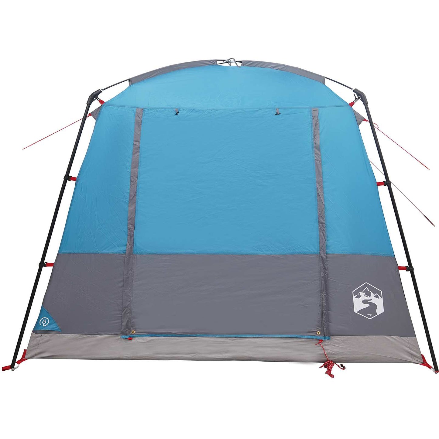Party Tent Blue 10-Person 185T Polyester with PU Coating