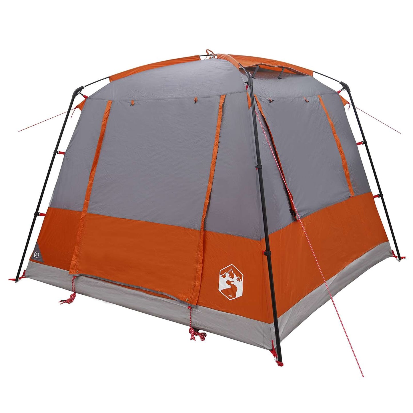 Party Tent Grey and Orange 10-Person