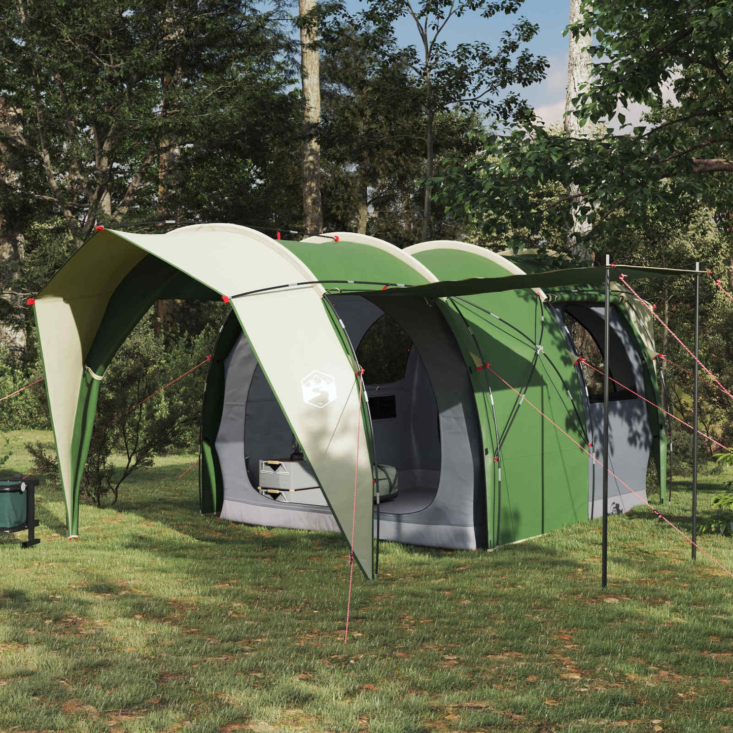 Tunnel Tent Green 382 x 262 x 214 cm